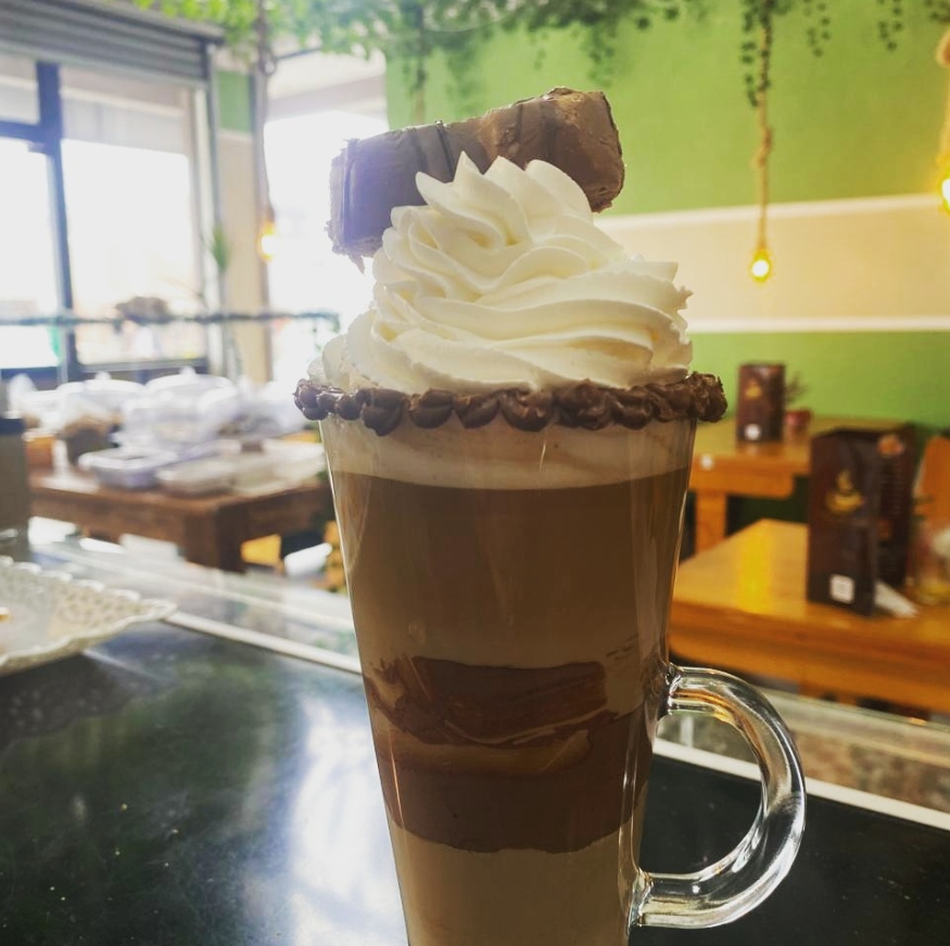 Bebida especial do Café dos Anjos